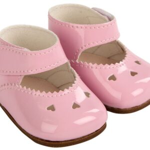 Reborns Set Sapatos Cora??es Rosa Bonecos 40cm - ARIAS