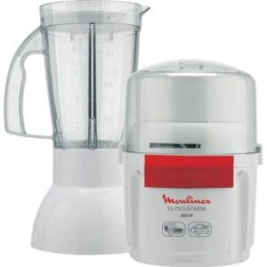 Picadora La Moulinette 1-2-3 c/ Liquidificadora 800W 200g AR680120 - MOULINEX
