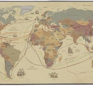 Tapete de Rato Discoveries Maxi NPO-1457 (Mapa) - NATEC