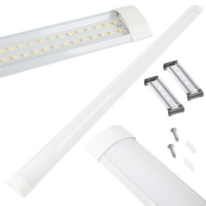 Armadura LED 28W 220V Branco F. 6000K (1,20 mts)