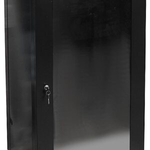 Arm?rio Bastidor p/ Pendurar 19 27U (600mm) com Porta Vidro