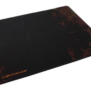 Tapete de Rato EA146R (Preto / Vermelho) - ESPERANZA