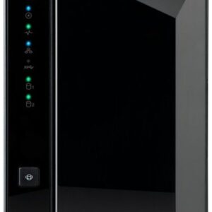 Servidor NAS DRIVESTOR 2 Pro Gen2 AS3302T v2 2 Bay (Preto) - ASUSTOR