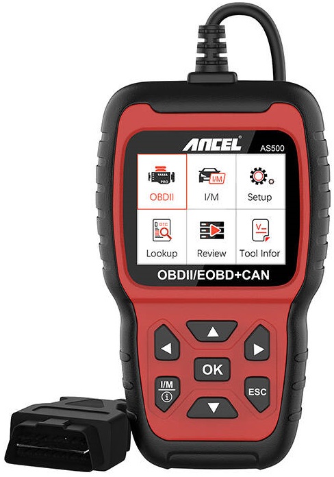 Scanner de Diagnóstico OBD2 AS500/AC105 - ANCEL