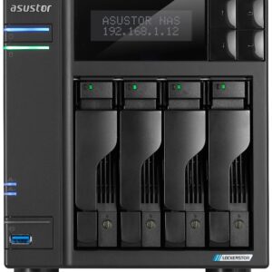 Servidor NAS AS6704T 4-Bay (Preto) - ASUSTOR