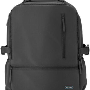 Mochila Impermeável p/ Portátil 15,6 (Preta) - AISENS