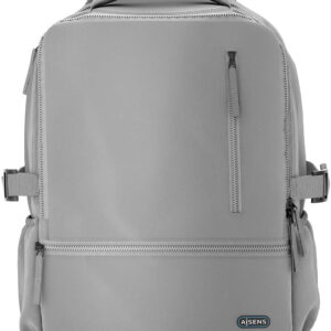 Mochila Impermeável p/ Portátil (Cinza) - AISENS