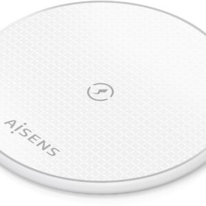 Carregador Sem Fios USB-C 15W (Branco) - AISENS