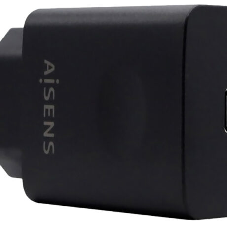 Carregador USB-C PD3.0 20W (Preto) - AISENS