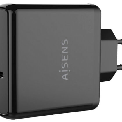 Carregador PD3.0 QC3.0 USB-C 60W (Preto) - AISENS