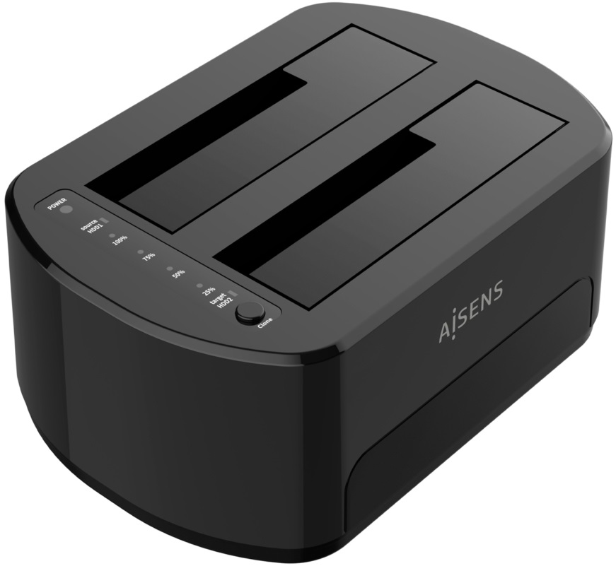 Docking Station SATA 2.5/3.5 p/ USB 3.0/3.1 Gen1 (Preto) - AISENS
