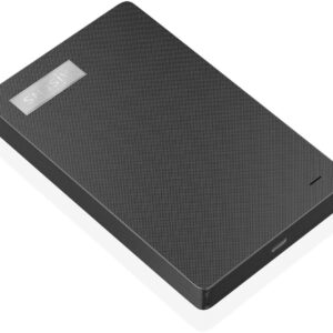Caixa Externa p/ Disco Rígido SATA 2,5 USB-C 3.1 (Preto) - AISENS