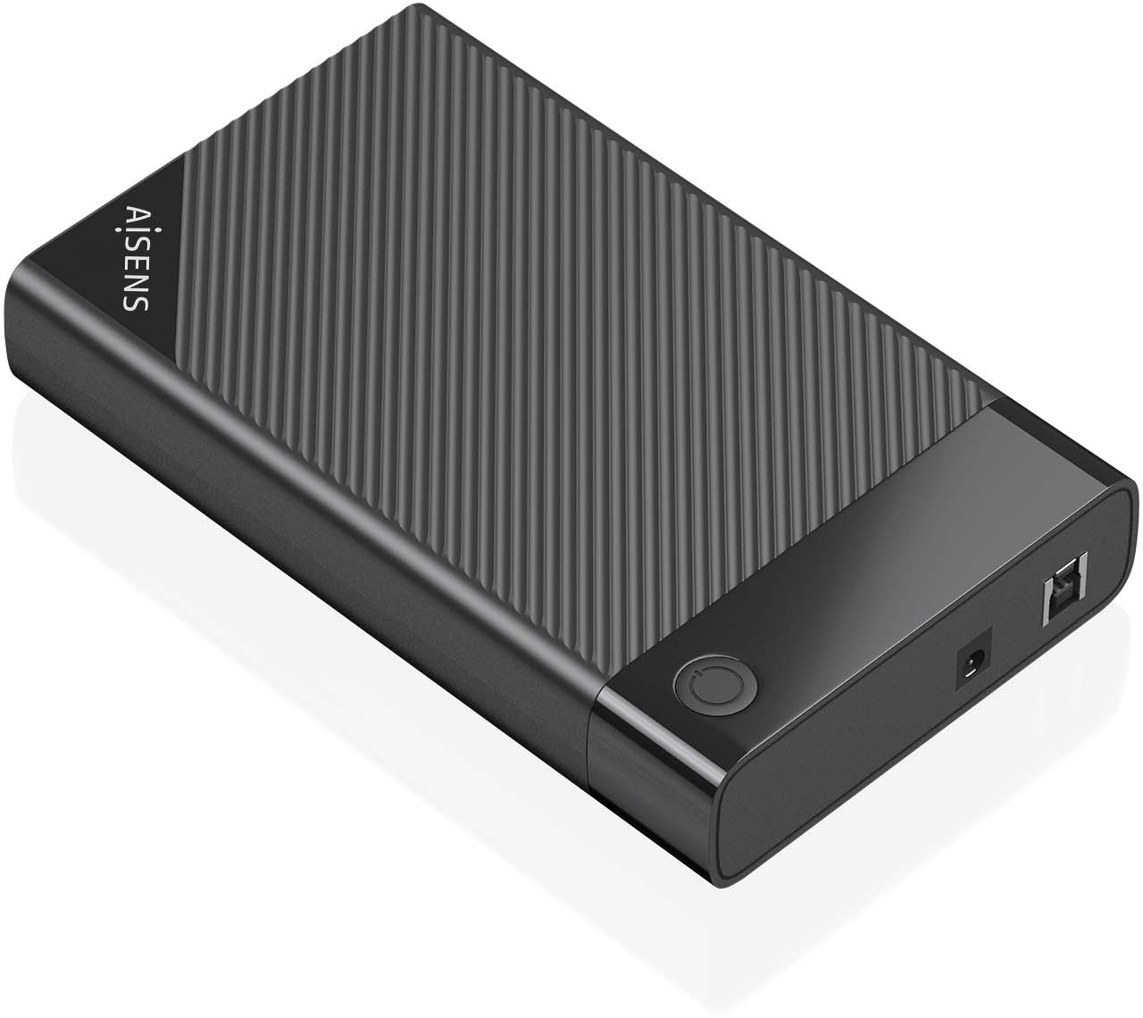Caixa Externa USB 3.1 SATA 3,5 (Preto) - AISENS