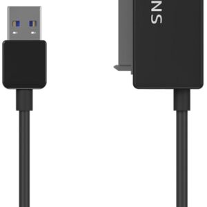 Cabo Adaptador USB A 3.0 / 3.1 Macho - SATA 2,5 e 3,5 SSD - AISENS