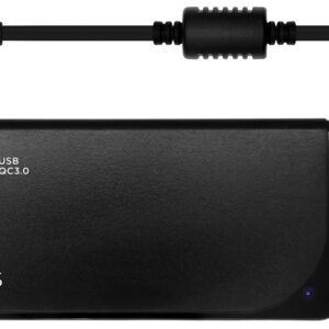 Alimentador Universal Autom?tico p/ Port?teis 90W c/ 12 Conectores + USB-A QC.3.0 - AISENS