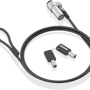 Cadeado Segurança Nano p/ Portátil c/ Chave (1,5 mts) - AISENS