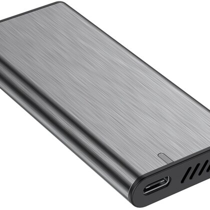 Caixa Externa USB 3.1 p/ Disco M.2 SATA (Cinzento) - AISENS