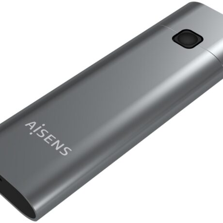 Caixa Externa p/ Disco SSD M.2 USB 3.2 Gen2 (Cinza) - AISENS