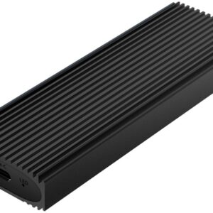 Caixa Externa USB 3.2 p/ Disco SSD M.2 NVMe (Preto) - AISENS