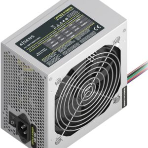Fonte de Alimentação ATX 500W (Prateado) - AISENS