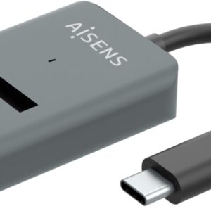 Docking Station USB-C p/ Discos Rígidos M.2 (Cinza) - AISENS