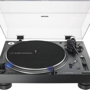 Gira Discos AT-LP140XP 33/45/78 RPM (Preto) - AUDIO-TECHNICA