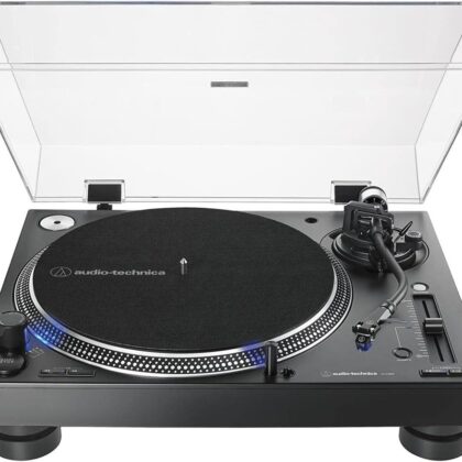 Gira Discos AT-LP140XP 33/45/78 RPM (Preto) - AUDIO-TECHNICA