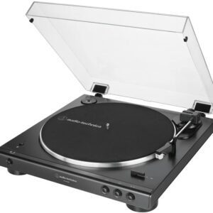 Gira Discos AT-LP60XBTBK 33/45/78 RPM (Preto) - AUDIO-TECHNICA