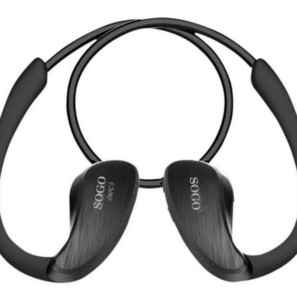 Auriculares Bluetooth (Preto) - SOGO