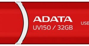 Pen Drive USB 32GB UV150 Type-A 3.2 Gen 1 (Vermelho) - ADATA