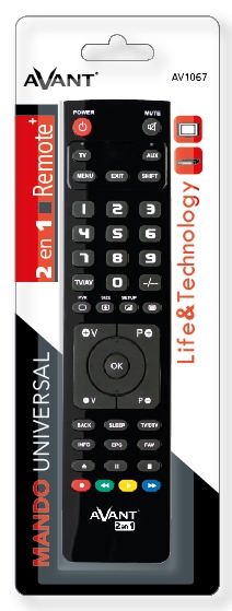 Comando Universal 2 em 1 Programável Por PC - AVANTCONNECT