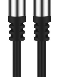 Cabo Jack Macho - Jack Macho 3,5mm Conector Slim (Preto) - AVANTCONNECT