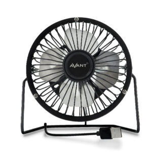 Mini Ventoinha USB AV7705 4 3W (Preto) - AVANT