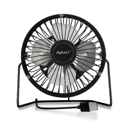 Mini Ventoinha USB AV7705 4 3W (Preto) - AVANT