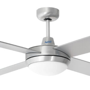 Ventoinha de Teto c/ Comando (?135cm) 70 W (Prateado) - AVANTCONNECT