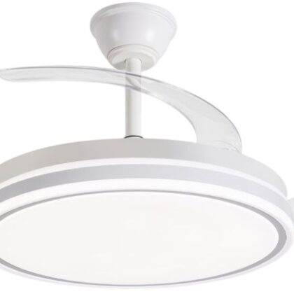 Ventoinha de Teto Retrátil 6 Velocidades 30W Ø106cm c/ Iluminação LED - AVANT