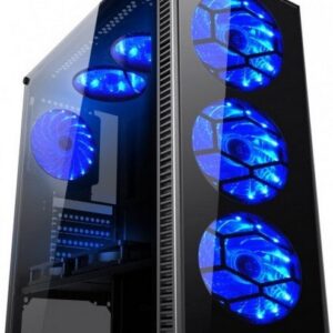 Caixa ATX USB 3.0 c/ Janela LED Azul - L-LINK