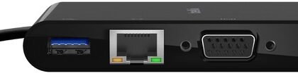 Hub USB-C 4-EM-1 (HDMI/RJ-45/USB-A/VGA) - BELKIN