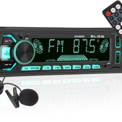 Auto Rádio 1DIN 4x 60W (AUX/SD/USB/BLUETOOTH) - BLOW