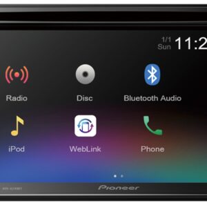 Auto R?dio 6,2 Ecr? T?ctil Clear Type Bluetooth/USB/Smartphone Mirroring - Pioneer