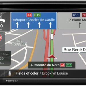 Auto Rádio Ecrã Tátil 6,2 (CD/DVD, GPS, Bluetooth, Apple CarPlay, Wi-Fi, USB) - Pioneer