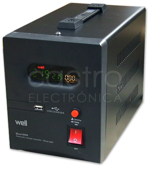 Estabilizador Automático de Tensão 2000VA/1200W