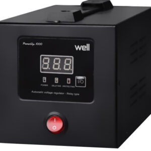 Estabilizador Automático de Tensão 1000VA/600W c/ Relé - WELL