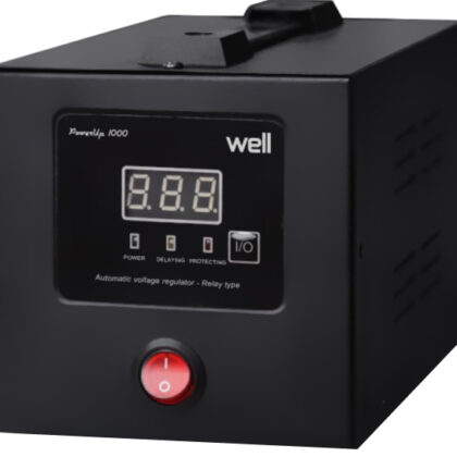 Estabilizador Automático de Tensão 1000VA/600W c/ Relé - WELL