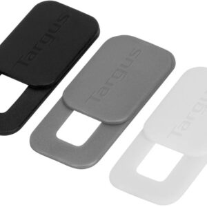 Pack 3x Protetores Spy Guard p/ Webcam (Preto/Cinzento/Branco) - TARGUS