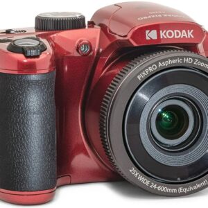 C?mera Digital Pixpro Astro Zoom AZ255 (Vermelho) - KODAK