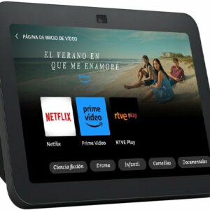 Coluna Portátil Inteligente 3º Geração Echo Show 8 (Antracite) - AMAZON