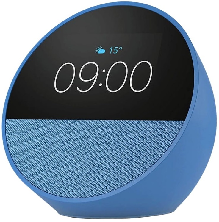 Coluna Inteligente Echo Spot (2024) Azul - AMAZON