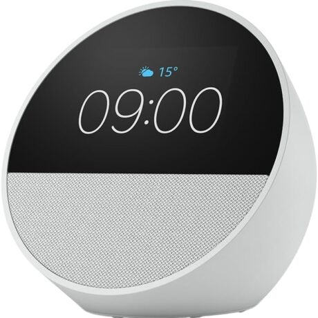 Coluna Inteligente Echo Spot (2024) Branco - AMAZON