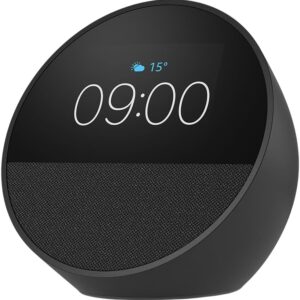 Coluna Inteligente Echo Spot (2024) Preto - AMAZON